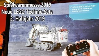 Riesiger LEGOLiebherr Bagger und andere LEGO Technic Neuheiten 2 Halbjahr 2019 [upl. by Einohtna]