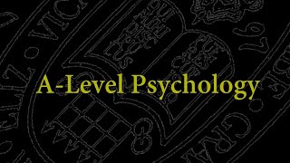 ALevel Psychology [upl. by Catlaina732]