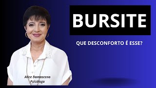 BURSITE QUE DESCONFORTO É ESSE [upl. by Carita]