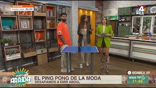 Vamo Arriba  El ping pong de la moda con Emir Abdul [upl. by Derej]