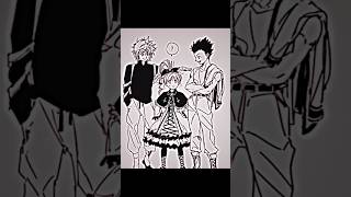 Gon killua and bisky edit🔥 anime keşfet viralvideo hunterxhunter killua gon [upl. by Yessac890]