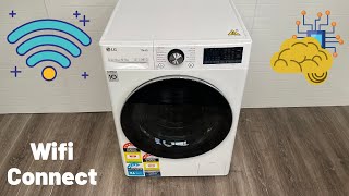 LG Washing Machine 2022 WIFI Setup Easy [upl. by Irik210]