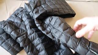 The North Face Thermoball Jacket Unboxing Folding into its own Pocket [upl. by Masera390]