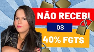 😭Antecipou o FGTS e perdeu os 40 [upl. by Katleen]