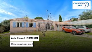 Vente Maison à LE BEAUSSET  580000 € [upl. by Lexi225]