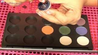 How To Depot MAC eyeshadows to MAC PRO PALETTE [upl. by Calise76]