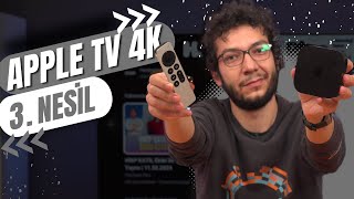 Apple TV 4K 3 nesil İncelemesi  Mi Boxtan Sonra Mantıklı Mı [upl. by Ahsienaj]