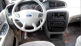 2001 Ford Windstar LX gray  Stock LA83874  Interior [upl. by Franny]