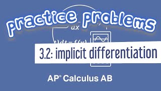 AP Calculus AB 32 Implicit Differentiation Example 4 with Chain Rule Product Rule and LNs [upl. by Hatokad]