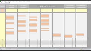 Terminplaner Terminkalender Terminbuch Planungssoftware [upl. by Laoj]