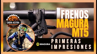 🤔 Magura MT5 estop  ¿Cómo son los Frenos MAGURA MT5 estop [upl. by Tamas590]