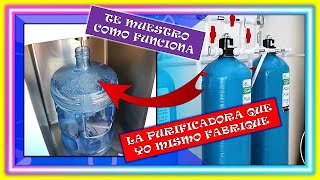 Hice una purificadora de agua con despachadora vending [upl. by Ayres]