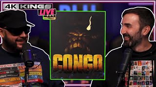 CONGO 4K from VINEGAR SYNDROME  Outrageous Cover Art Fake Chimps amp More  4K Kings Clips [upl. by Swehttam]