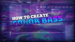 HOW TO CREATE AMAZING COLOR BASS NOT CLICKBAIT [upl. by Devondra]