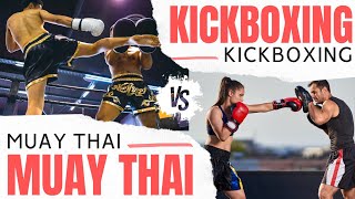 Muay Thai ou kickboxing Diferenças Qual é melhor [upl. by Lorilee714]