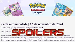 Informações Secretas Pokémon TCG Pocket global Estampas Ilustradas [upl. by Ahsoek862]