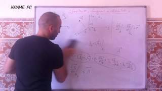 Chapitre3changement de référentielsformule de dérivation vectorielle Parti1 [upl. by Tnafni499]