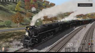 NKP 765 amp NKP 587 Double Header  Trainz 2019 [upl. by Deehahs]