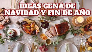 🎄MÁS de 10 IDEAS de CENAS NAVIDEÑAS CASERAS  Desde entradas hasta el Postre de Navidad🎄🎅✨ [upl. by Ettinger]