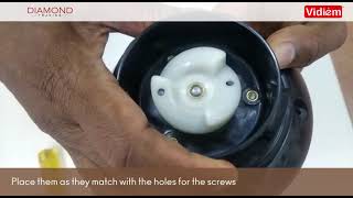 How to assemble coulper gearbox for ADC mixer grinder  Vidiem mixers [upl. by Assilam]