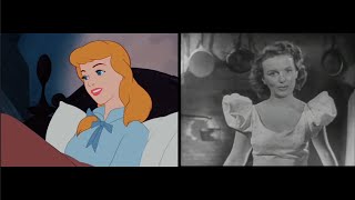 Ilene Woods  Cinderella Voice  Side By Side Comparison [upl. by Reg]