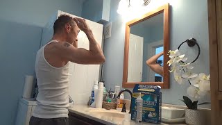 KIRKLAND SIGNATURE MINOXIDIL 5 FOAM HOW TO USE DEMO DEMONSTRATION FOR HAIR REGROWTH TREATMENT [upl. by Anitel513]