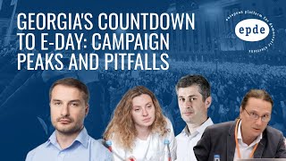 Georgias Countdown to EDay Campaign Peaks and Pitfalls [upl. by Ambie]