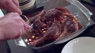 Cooking with Ed  Crispy aromatic Peking duck [upl. by Ilahsiav818]