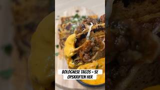 🌮Find hele opskriften på Bolognese Tacos her🌮 [upl. by Virg749]