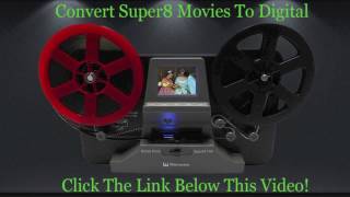 Convert Super8 Movies To Digital At Home Digitize Old 8mm And Super8 Films [upl. by Melisent]