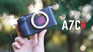 Sony A7CR The Unexpected Mini A7R5 [upl. by Cacilie]