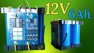 12V 6Ah LiFePO4 Battery Pack\12V 6000mAh Battery Pack [upl. by Mendelson830]