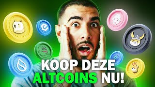 Deze 5 Altcoins kunnen EXPLODEREN [upl. by Nosde]