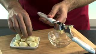 Garlic press TESCOMA PRESTO [upl. by Ellenaj]