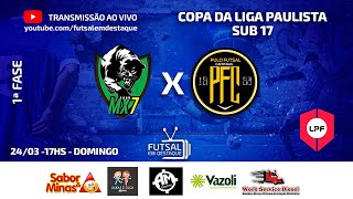 COPA DA LPF  MX7 X PULO FUTSAL SUB 17 [upl. by Ycul]