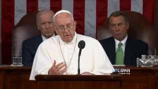 Pope Francis addresses Joint Session of Congress – FULL SPEECH CSPAN [upl. by Aseram]