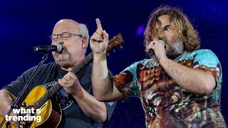 Jack Black CANCELS Tenacious D Tour After Bandmates Trump Comments [upl. by Aivull]