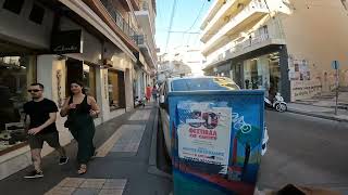 HeraklionCrete 4K Walking Tour  Heraklion Greece Part 11 [upl. by Dobrinsky508]