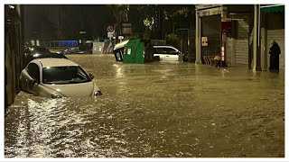 Flooding in Bologna Italy EmiliaRomagna 19102024 [upl. by Gladi]