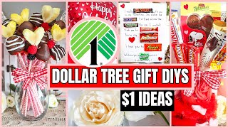 DOLLAR TREE VALENTINES GIFTS PEOPLE ACTUALLY WANT 1 Affordable  Easy DIYS [upl. by Ahtekal]