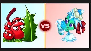 Plants vs Zombies 2 Mod  HOLLY BARRICADE vs MISSILETOE [upl. by Sosthena627]