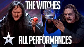 The Witches Every TERRIFYING Performance  Britains Got Talent [upl. by Swane]