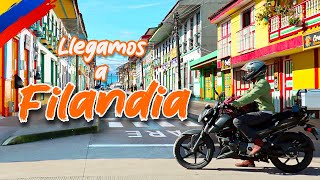 RODAMOS en MOTO hasta FILANDIA 🛵🏘️¿El pueblo mas BONITO de COLOMBIA 🇨🇴 [upl. by Aelram]