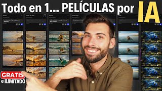 Espectacular… Nueva IA para Crear PELÍCULAS por IA Gratis e Ilimitada 🤯 Guía COMPLETA Morph Studio [upl. by Atibat]