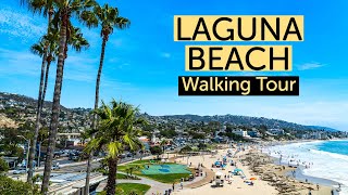 LAGUNA BEACH CA  The Ultimate Downtown Walking Tour [upl. by Jaala75]