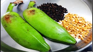 வாழைக்காய் வைத்து இப்படி செய்து பாருங்க  Valakkai recipe in tamil samayal in tamil samayal kurippu [upl. by Dnaltiak]