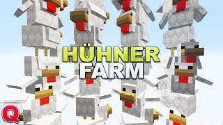 Minecraft  Automatische HÃ¼hner Farm  Quick Tutorial 117 [upl. by Awahsoj]