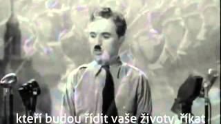 Nejsilnější proslov v dějinách Charlie Chaplin 1940 [upl. by Atik]