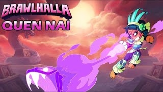 Brawlhalla competitivo online mi primera vezQUEEN NAI LA REINA JAGUAR🔪 [upl. by Lomasi]