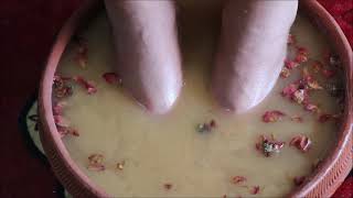 Best Easy And Natural PEDICURE At Home HOMEMADE METHOD FOR PEDICURE [upl. by Cobb763]